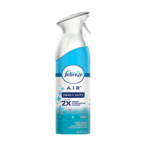 Febreze Odor-Eliminating Air Freshner, Heavy Duty Crisp Clean, 8.8 oz.