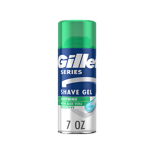 Gillette Series Soothing Shave Gel for Men with Aloe Vera, 7 oz.
