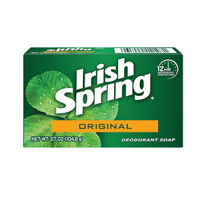 Irish Spring Original, Deodorant Bar Soap 3.7 oz.