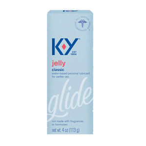 K-Y Jelly Lube, Personal Lubricant, Water-Based Formula, 4 oz.
