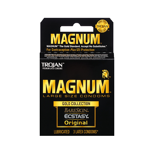 MAGNUM Gold Collection Condoms, 3 ct.
