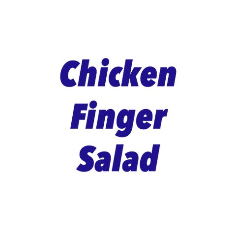 Foosackly's Chicken Finger Salad