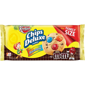 Keebler Chips Deluxe Rainbow M&M Family Size