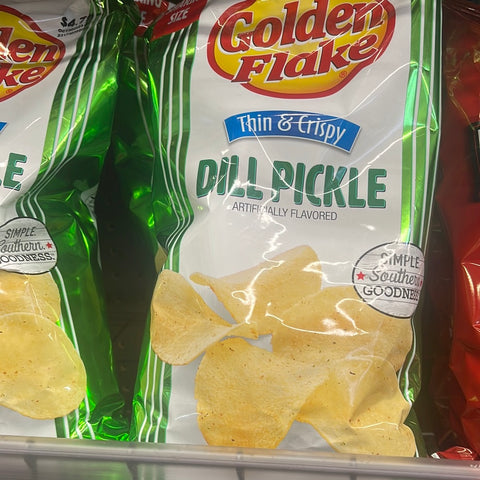 Dill Pickle Chips, 8 oz