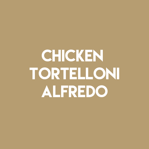 Chicken Tortelloni Alfredo