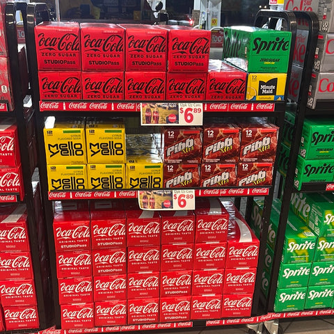 12 Pk Soda Cans