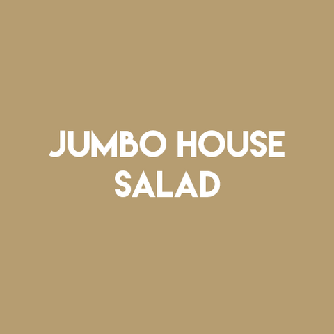 Jumbo House Salad Includes 12 Breadsticks (Serves 6)