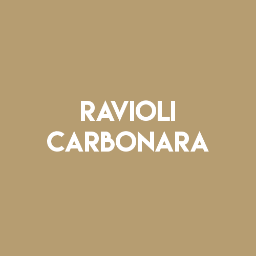 Ravioli Carbonara