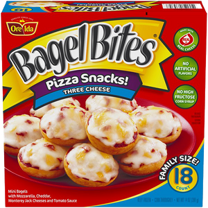 Bagel Bites Three Cheese, 18 Count
