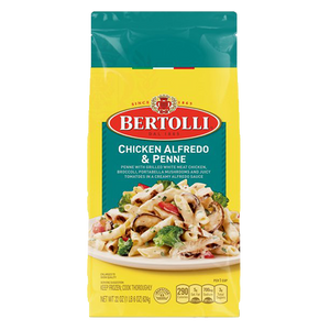 Bertolli Chicken Alfredo & Penne Frozen Meals With Broccoli, Portabella Mushrooms & Tomatoes, 22 oz.