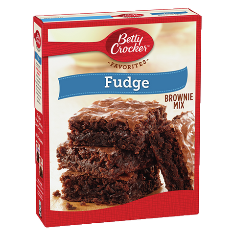 Betty Crocker Fudge Brownie Mix, 18.3 oz
