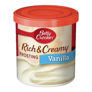 Betty Crocker Rich & Creamy Vanilla Frosting, 16 oz.