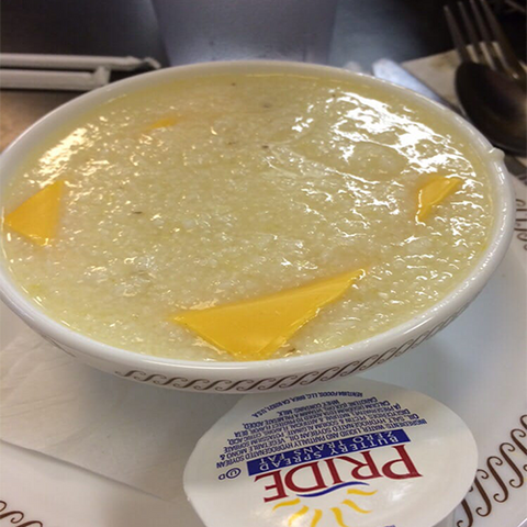 Bowl Of Cheese Grits