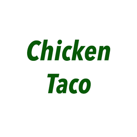 Chicken Taco