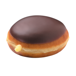 Chocolate Ice Custard Filled Doughnut