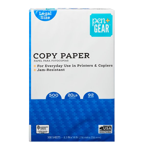 Copy Paper, 500 sheets