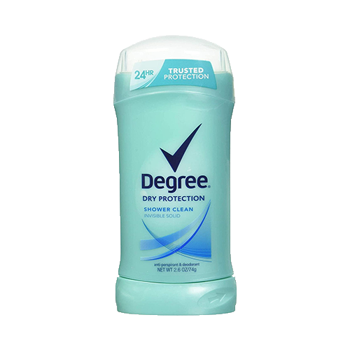 Degree Antiperspirant Deodorant Shower Clean Deodorant for Women 24 hour Dry Protection 2.6 oz
