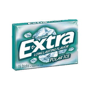 Extra Polar Ice Sugar Free Chewing Gum, 15 ct.
