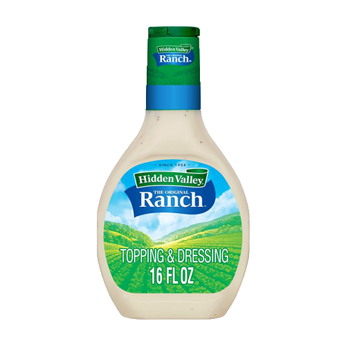 ranch dressing bottle Hidden Valley Original Ranch Salad Dressing & Topping, Gluten Free