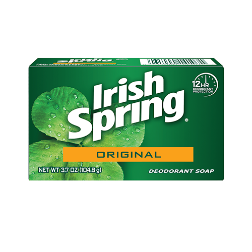 Irish Spring Original, Deodorant Bar Soap 3.7 oz.