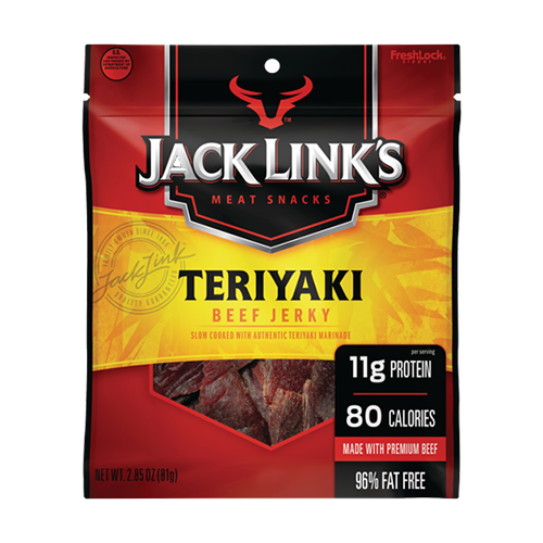 Jack Links Beef Jerky, Teriyaki, 2.85 oz