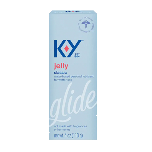 K-Y Jelly Lube, Personal Lubricant, Water-Based Formula, 4 oz.