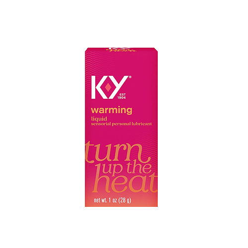 K-Y Warming Liquid Lube, Sensorial Personal Lubricant, Glycerin Based Formula, 1 oz.