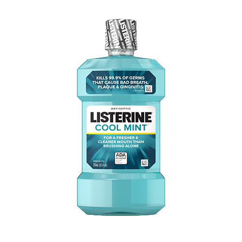 Listerine Cool Mint Antiseptic Mouthwash, Mint 8.5 oz.