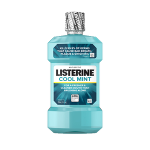 Listerine Cool Mint Antiseptic Mouthwash, Mint 8.5 oz.