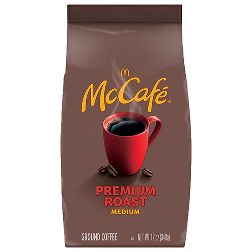 McCafe Premium Roast Ground Coffee, Medium Roast, 12 oz Bagged