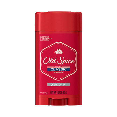 Old Spice Classic Original Scent Deodorant for Men, 3.25 oz.
