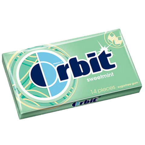 Orbit Sweet Mint Sugar Free Bulk Chewing Gum, 14 ct.