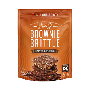 Sheila G's Brownie Brittle Salted Caramel Cookie Snack Thins, 5oz