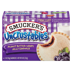 Smucker's Uncrustables Peanut Butter & Jelly, 4 ct.