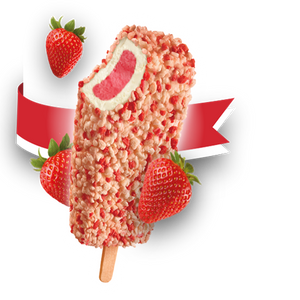 Strawberry Shortcake Ice Cream Bar 6 Pack