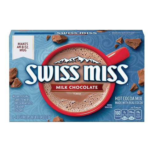 Swiss Miss Classics Milk Chocolate Hot Cocoa Mix, 8 Packets