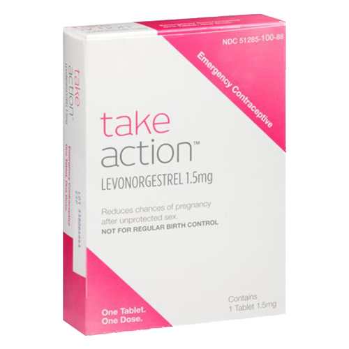 Take Action Levonorgestrel Emergency Contraceptive, 1.5 mg