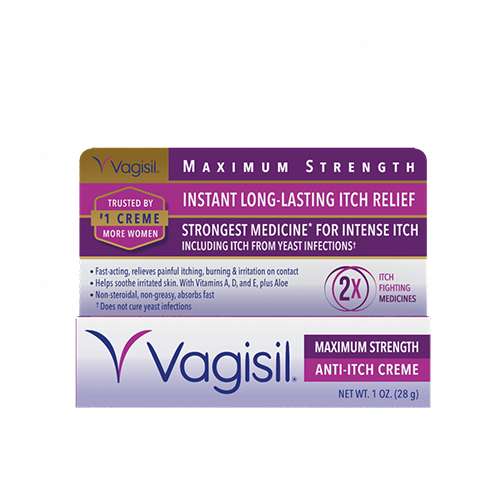 Vagisil Maximum Strength Anti-Itch Cream, 1 oz.