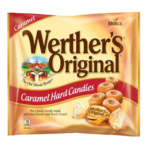 Werther's Original Caramel Hard Candies 2.65 oz.