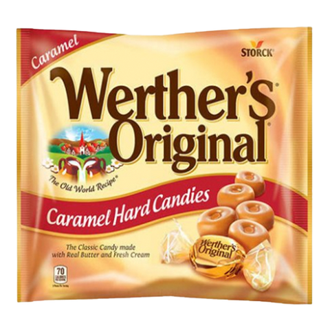 Werther's Original Caramel Hard Candies 2.65 oz.