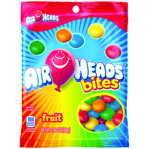 Air Heads Bites Fruit 3.8 oz.
