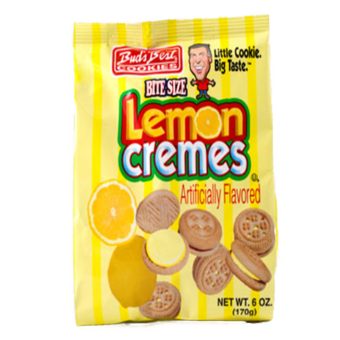 Bud's Best Cookies - Lemon Cremes 6 oz.