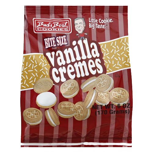 Bud's Best Cookies - Vanilla Cremes 6 oz.