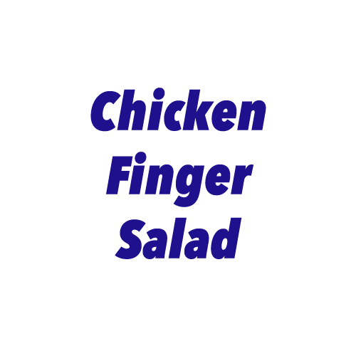 Foosackly's Chicken Finger Salad