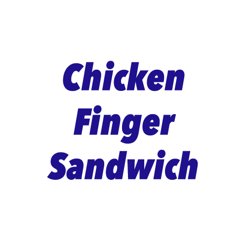 Foosackly's Chicken Finger Sandwich