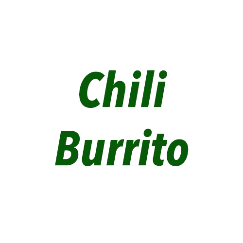 Chili Burrito