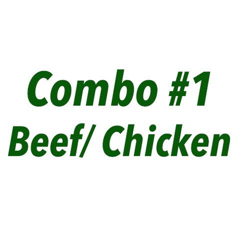 Combo #1 - Beef or Chicken
