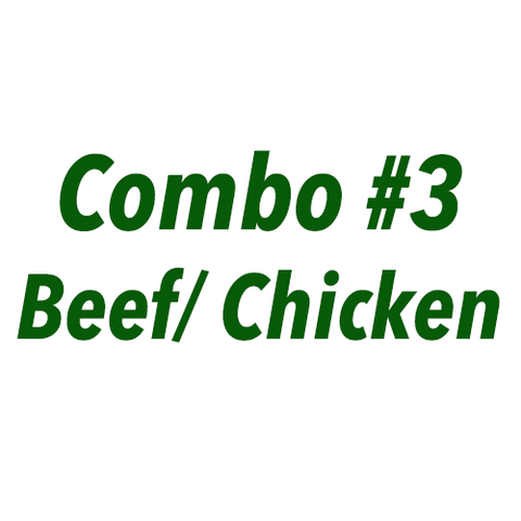 Combo #3 - Beef or Chicken