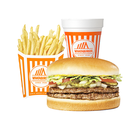 #2 Double Meat Whataburger Meal