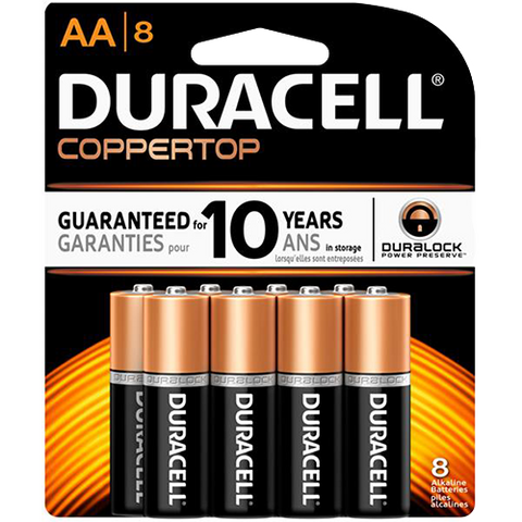 Duracell AA - 8 Count
